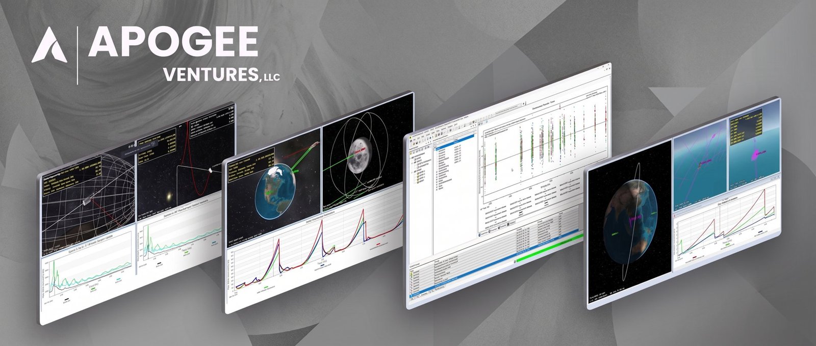 Orbit, link, and spectrum analysis software used in Apogee engagements